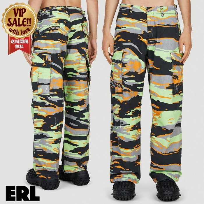 ERL 迷彩パンツ Mサイズ ERL（イーアールエル）