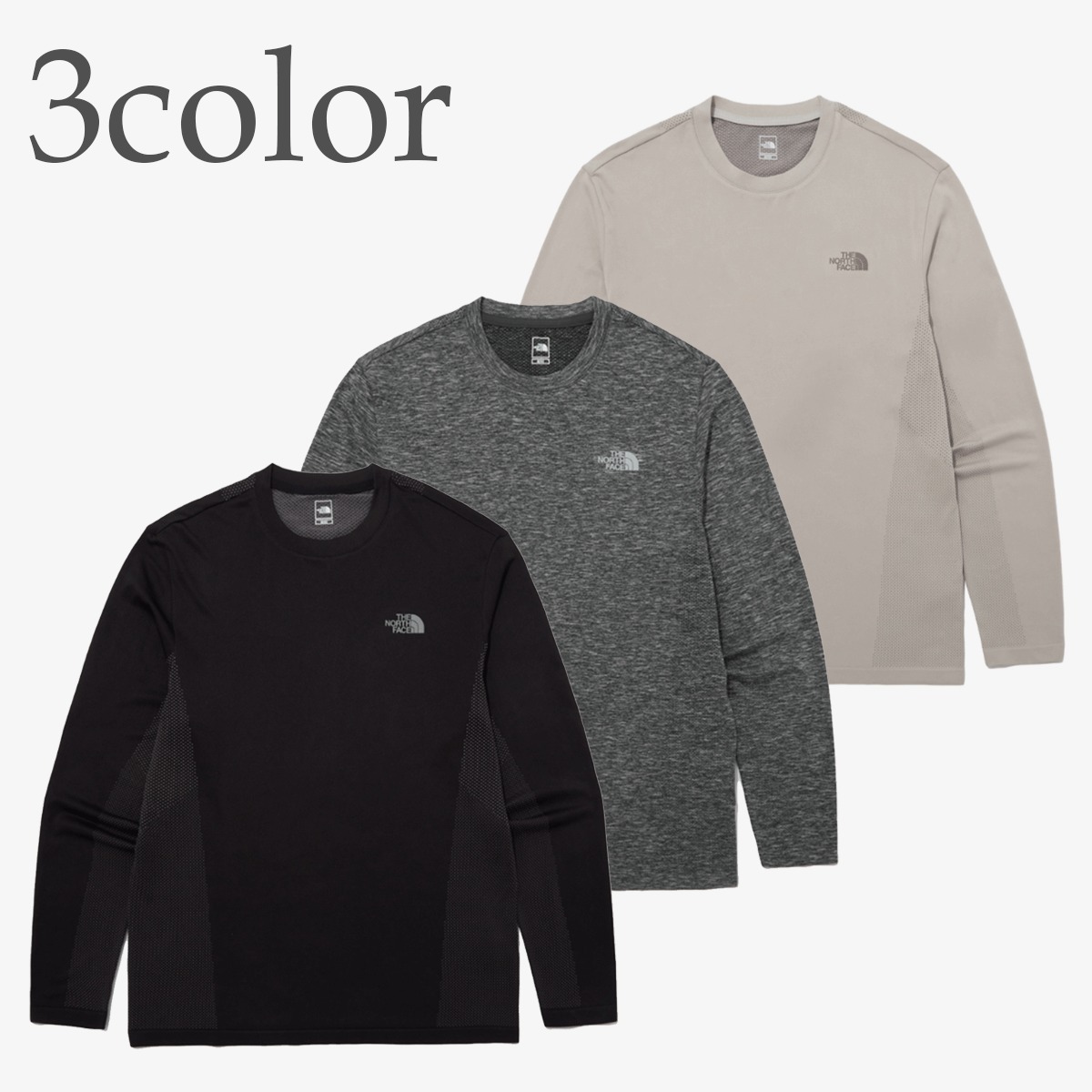Tシャツ・カットソー THE NORTH FACE M'S SEAMFREE L/S R/TEE XK314