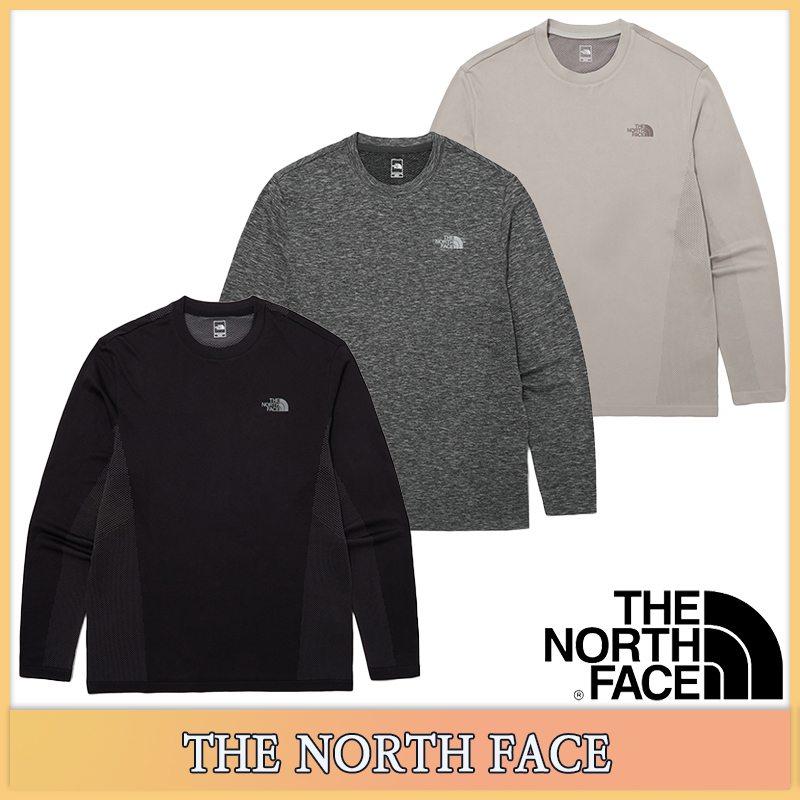 【THE NORTH FACE】★送料・関税込★ M's シームレス L/S R/TEE