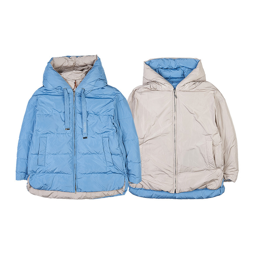 Max Mara★THE CUBE リバーシブルジャケットブルー