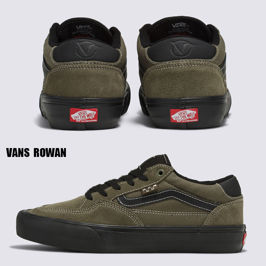 VANS★ROWAN★兼用★OLIVE/BLACK