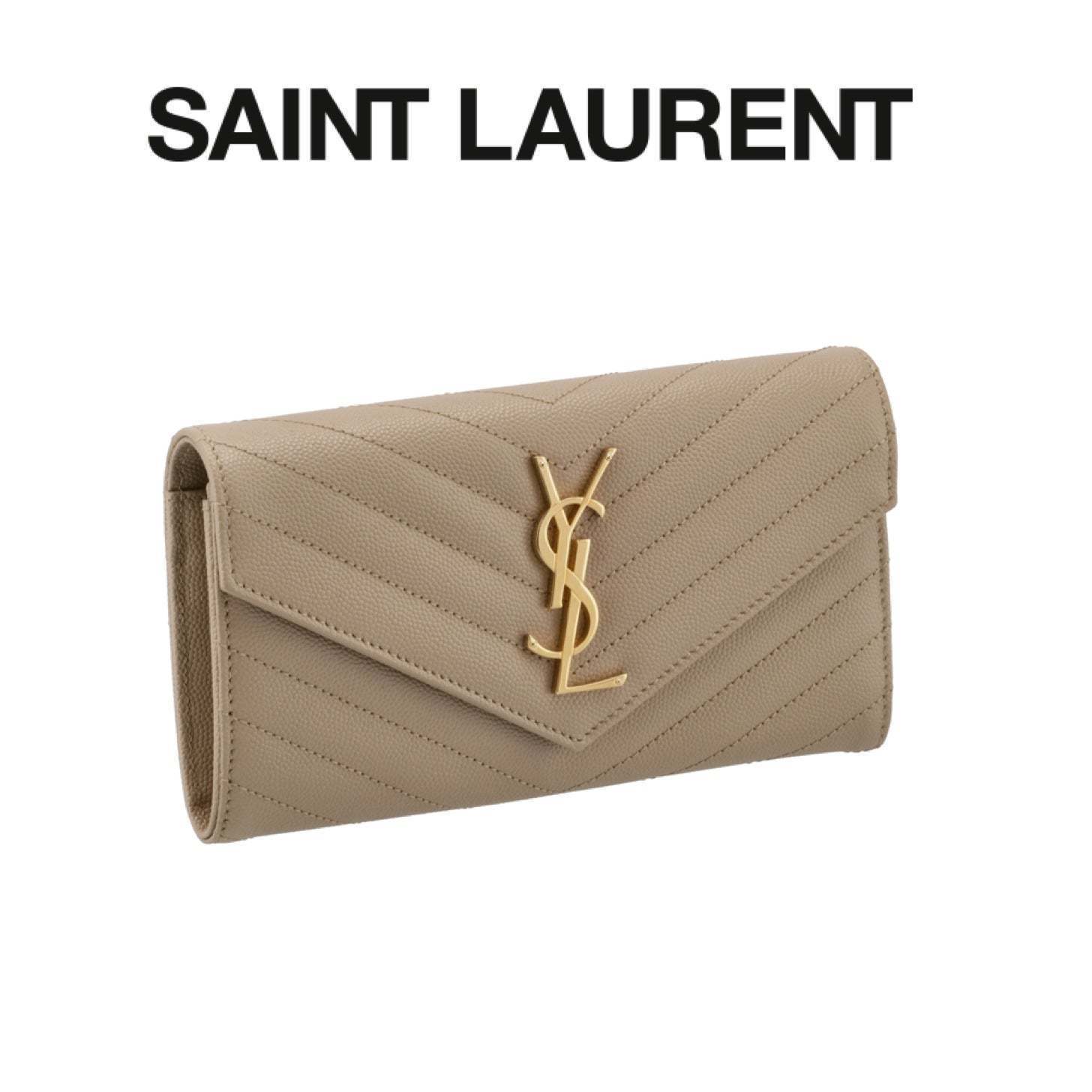 ★ SAINT LAURENT ★ MONOGRAMME 二つ折り長財布
