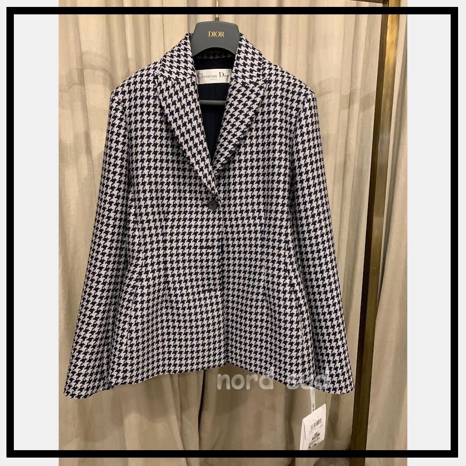 DIOR【新作】エレガンスな ◆ ジャケット ◆ 人気 ウール&シルク