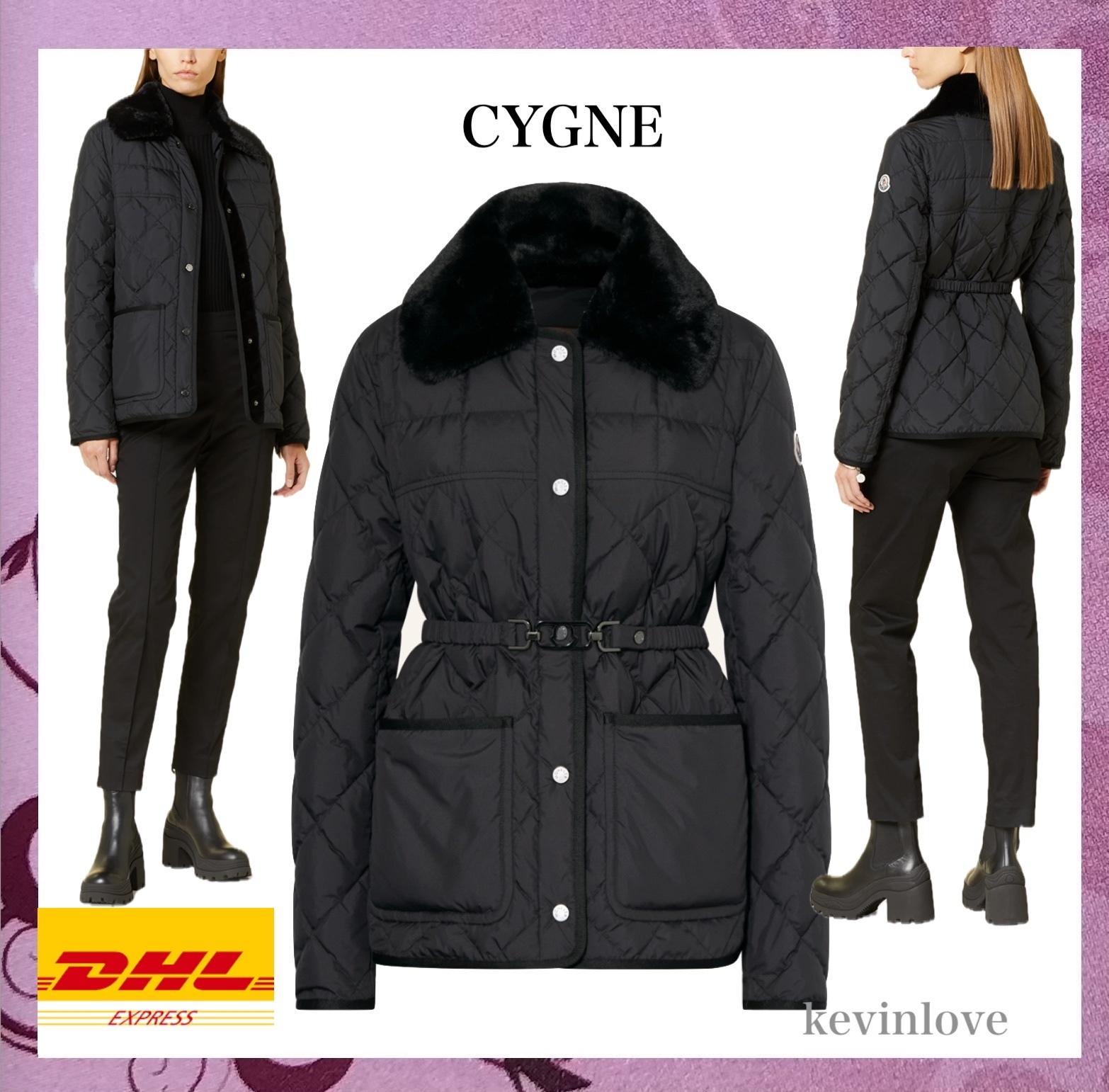 正規品 23/24AW MONCLER ダウンジャケット CYGNE