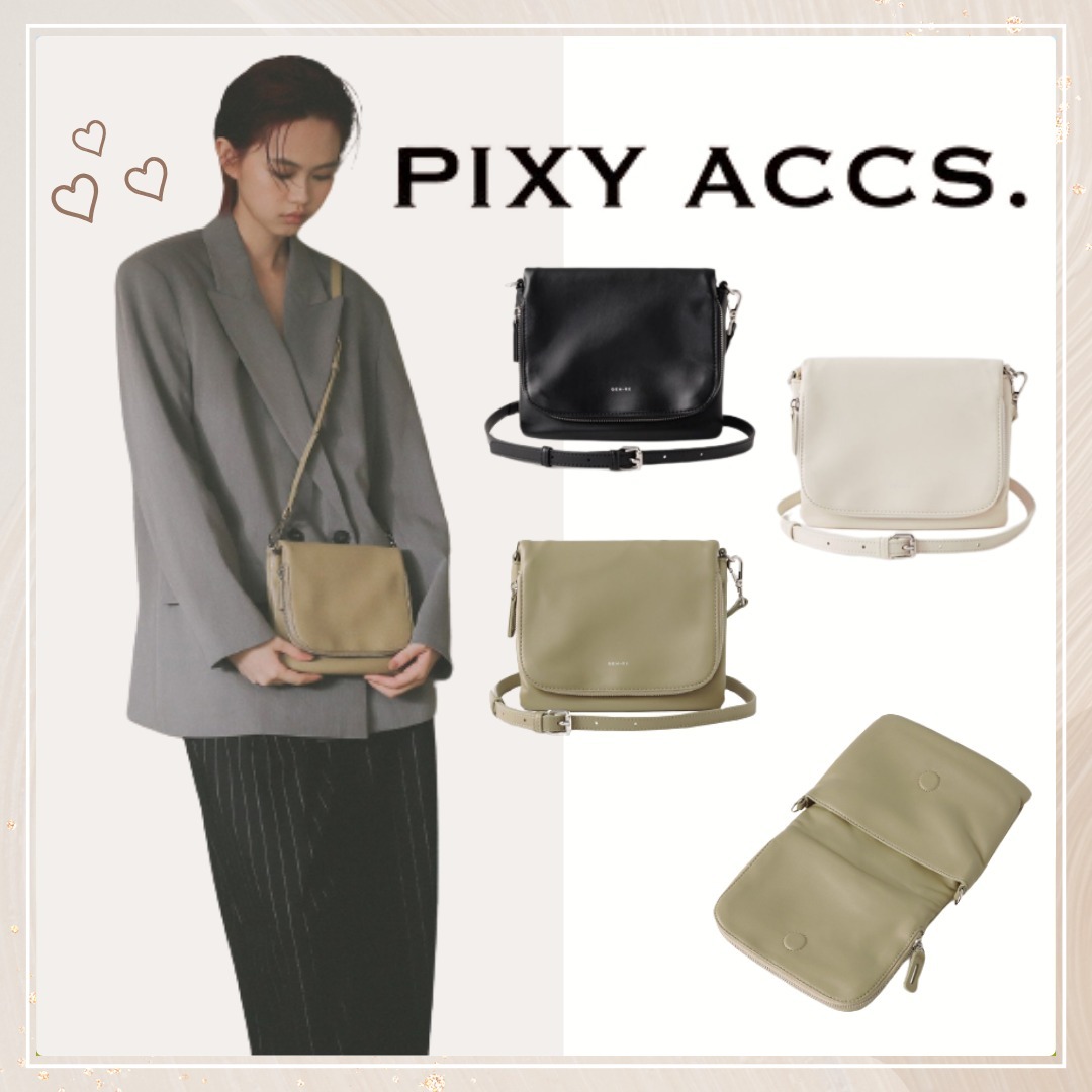 追跡有★PIXYACCS 軽量 Fold 平拾斜背小包 ショルダーバッグ