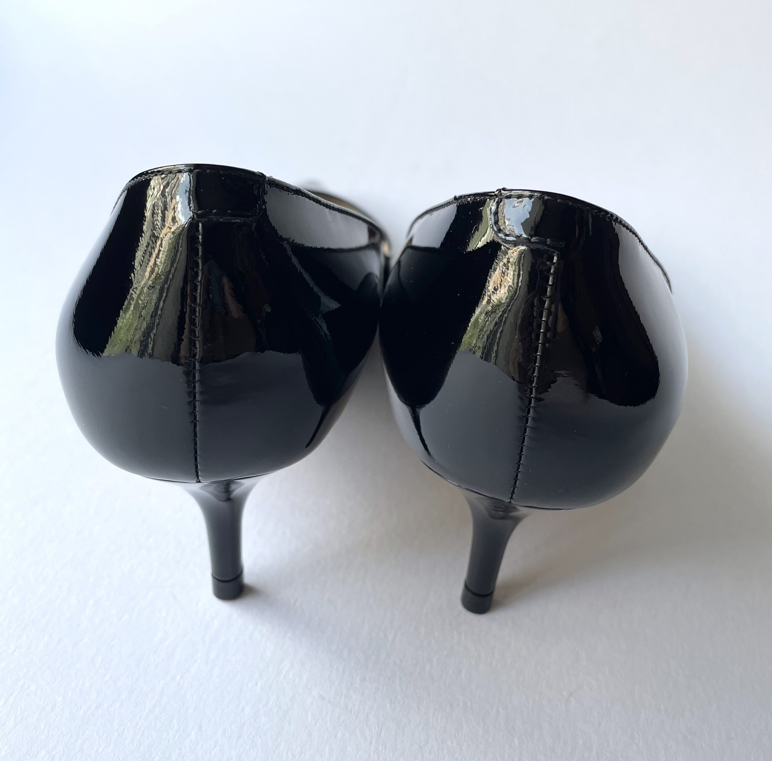 【セール】JIMMY CHOO☆AZA Black パテント 5.0㎝ヒールパンプス セール】JIMMY CHOO☆AZA Black パテント 5.0㎝ヒールパンプス