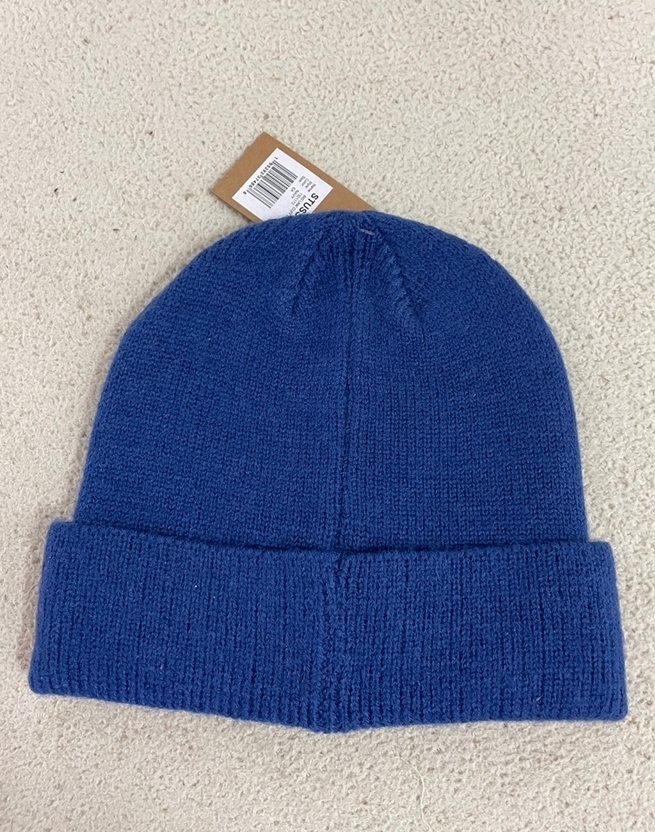 Stussy Big Link Cuff Beanie Navy 1321173 100%Authentic | eBay