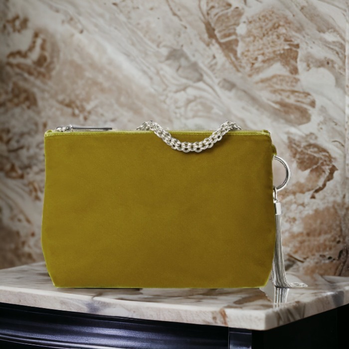 JIMMY CHOO Callie ベルベット クラッチバッグ エレガント [JIMMY CHOO] Callie クラッチバッグ ベルベット