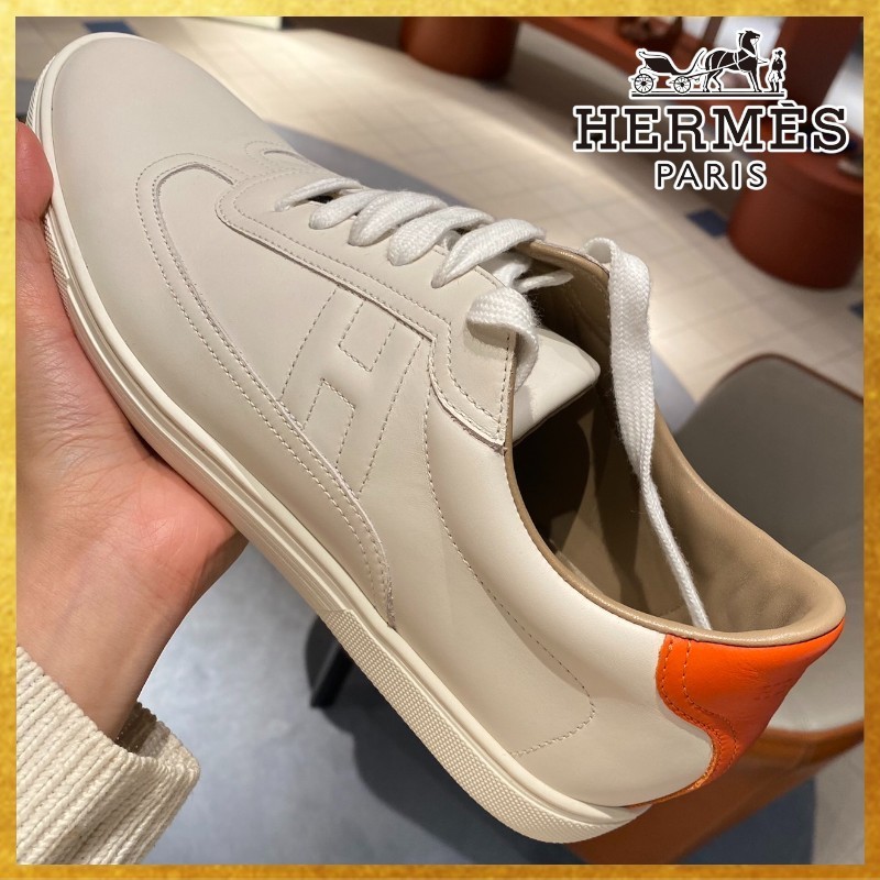 【大人カジュアル】 HERMES 《クイッカー》スニーカー