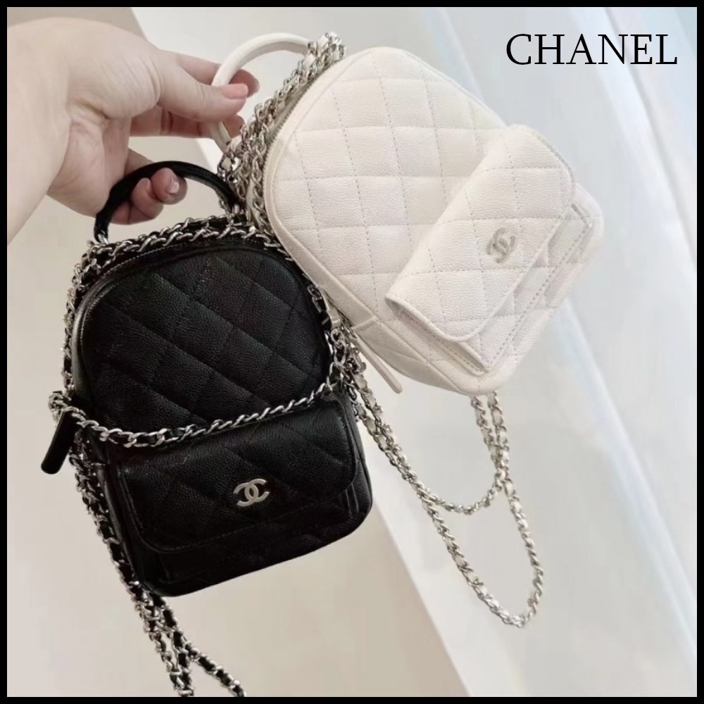 【2WAYで楽しめる♪】CHANEL★バックパック ショルダーバッグ