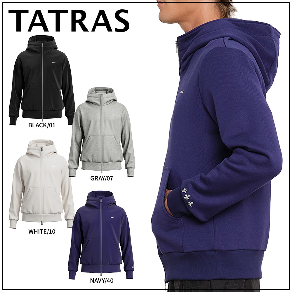 ロングセラー 国内買付【TATRAS】FELDA フード付きパーカー