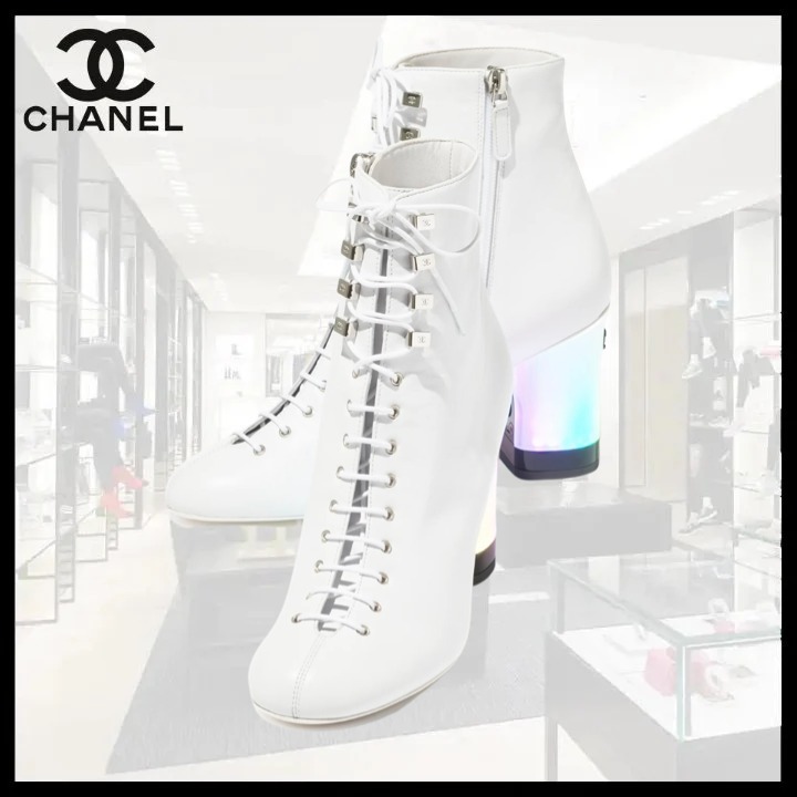 《24C》新作【CHANEL】シャネル レースアップシューズ