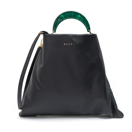 追跡あり★MARNI★レジンハンドル VENICE ミディアムバッグ