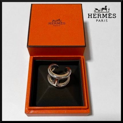 HERMES Fine Jewelry Casual Style Unisex Street Style Party Style Silver