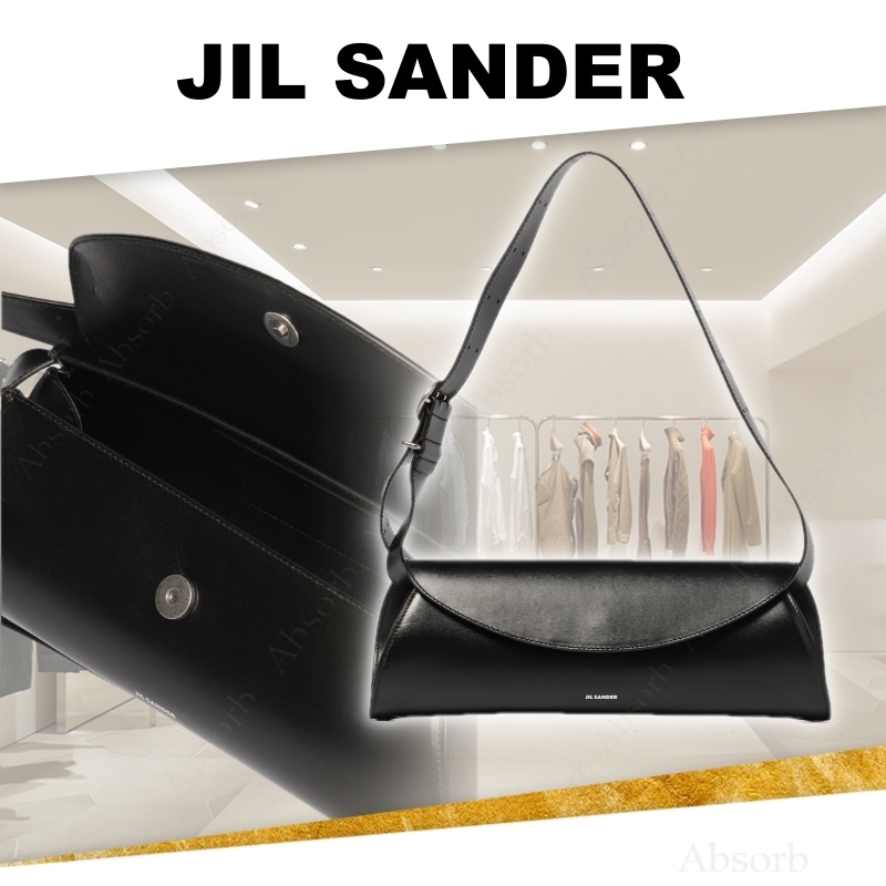 【23AW NEW】JIL SANDER_men / Cannolo レザー ショルダーバッグ