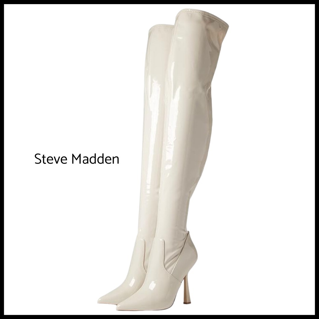 セール! Steve Madden シック サイドジッパー Venuss ブーツ