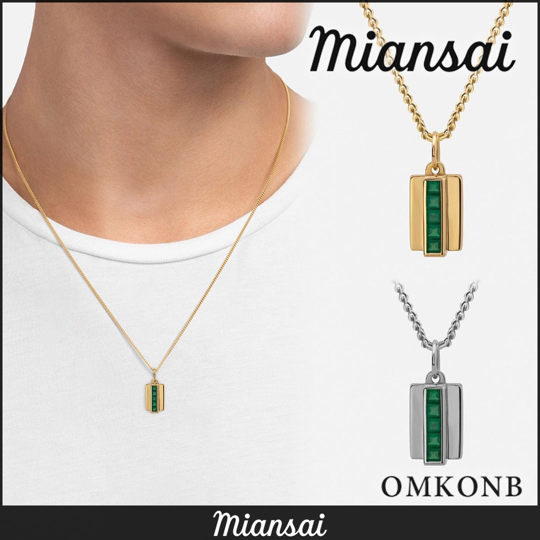 【国内発送・関税込】MIANSAI ヴァーティゴアゲートネックレス