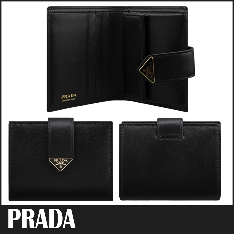 ☆送料関税込☆PRADA シティカーフタブ 小銭入れ 財布☆超人気☆