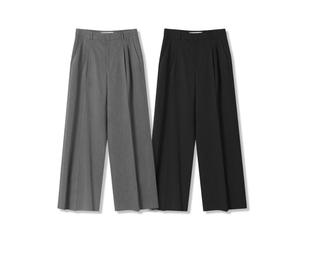 ☆韓国の人気☆【AVANDRESS】☆Smart Tuck Slack.s☆関税込☆ ☆韓国の人気☆【AVANDRESS】☆Smart Tuck Slack.s☆関税込