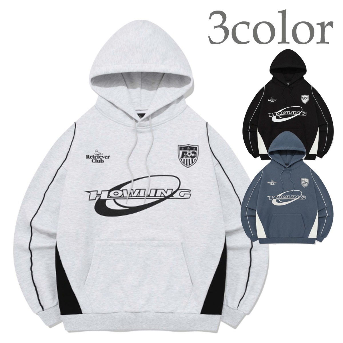 パーカー・フーディ RETRIEVER CLUB HOWLING SOCCER HOODIE MY1509