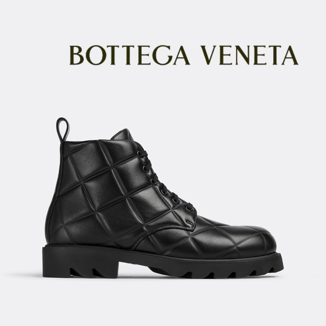 【BOTTEGA VENETA】ストラットグリッドブーツ◆関税・送料込◆