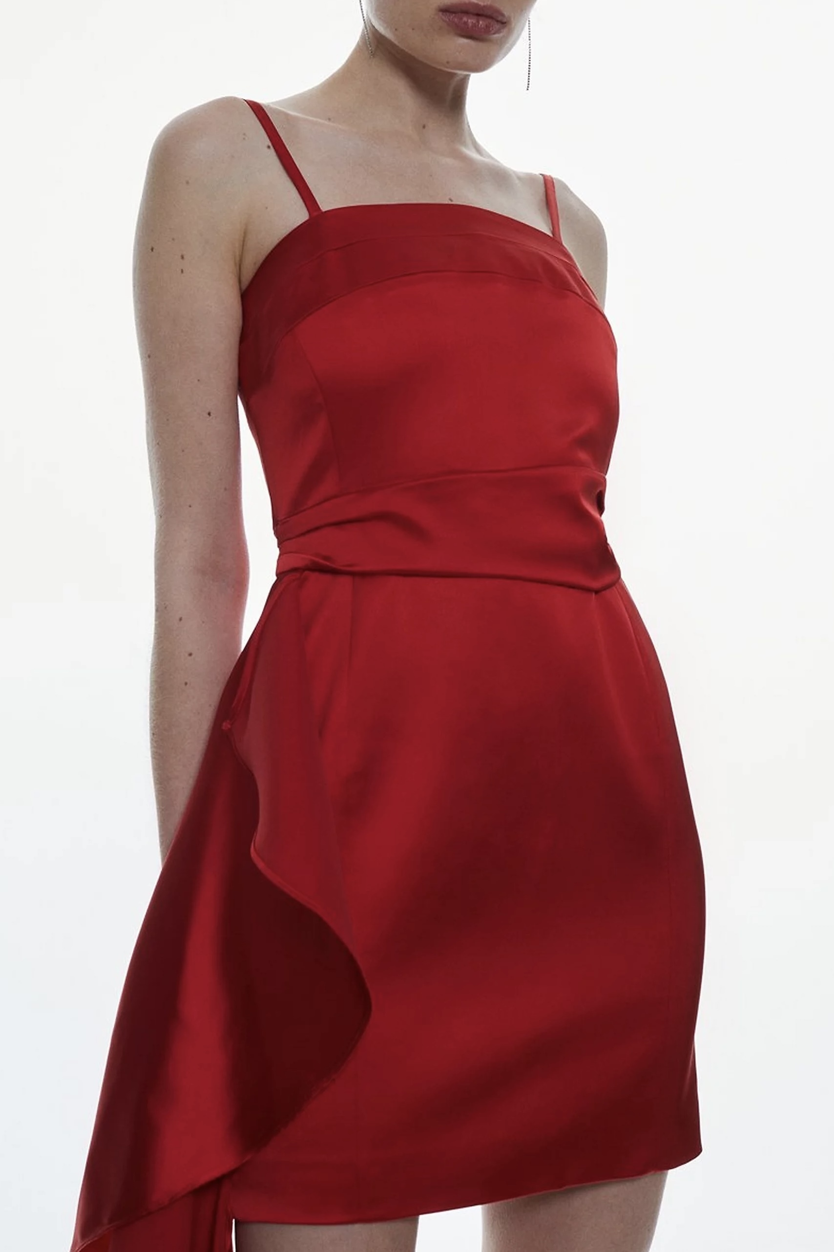 安心追跡【KAREN MILLEN】フリルテーラードドレス 安心追跡【KAREN MILLEN】フリルテーラードドレス (Karen Millen