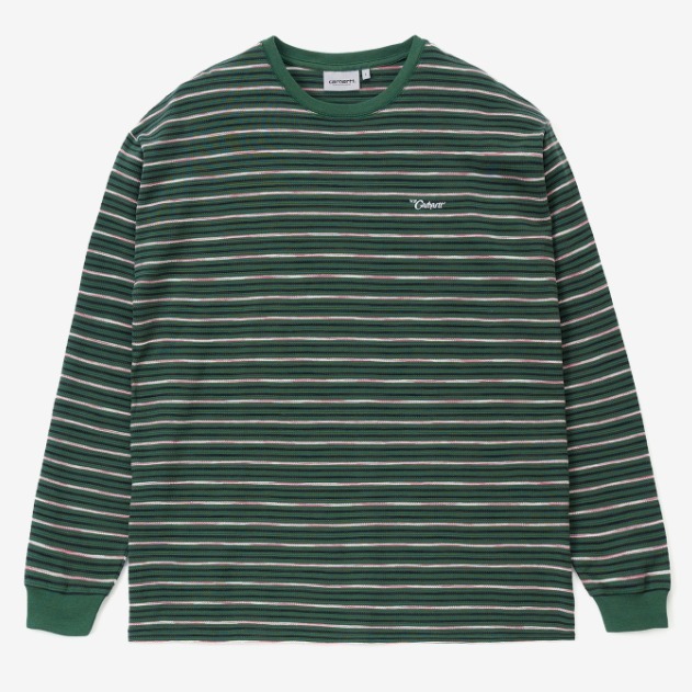Tシャツ・カットソー CARHARTT L S SETH WAFFLE T-SHIRT FK052 CARHARTT L S SETH WAFFLE T-SHIRT FK052