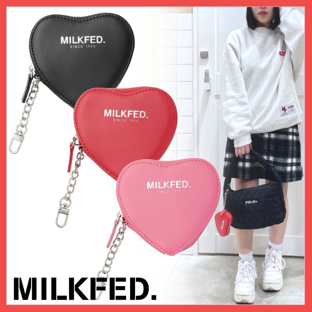 すぐ届く☆MILKFED. ポーチ ショルダーバッグとしても使える◎ ミルクフェド MILKFED. ミルクフェド ショルダーポーチ MILKFED