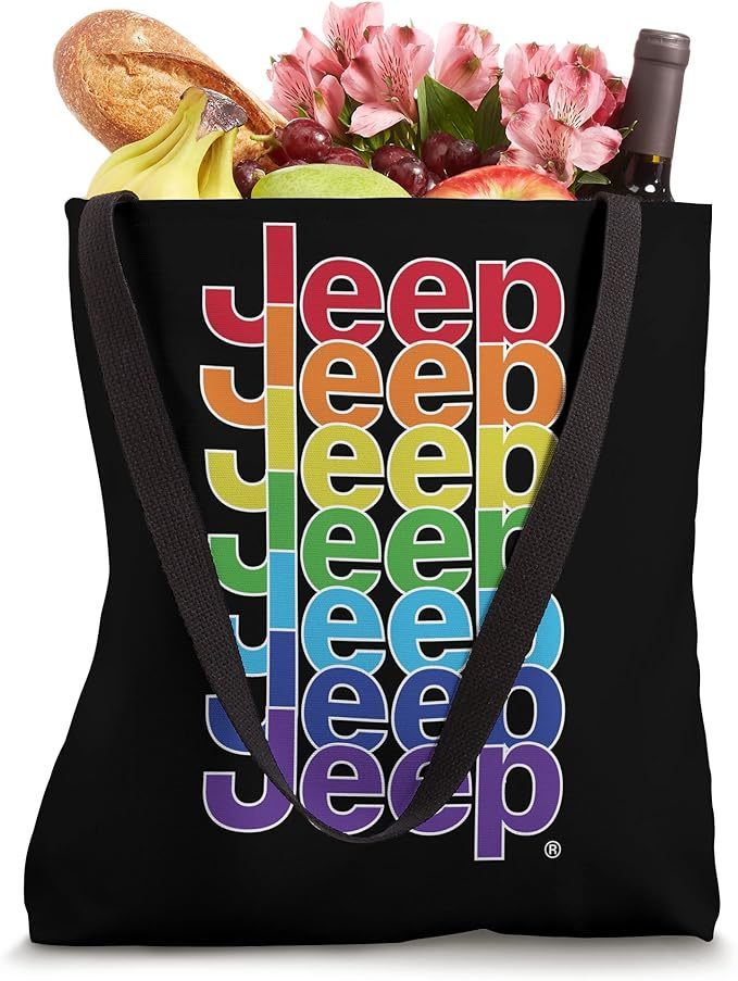【人気・特価セール】JEEP Pride Repeating Logo トートバッグ Amazon.com: Jeep Pride Repeating Logo Tote Bag : Clothing