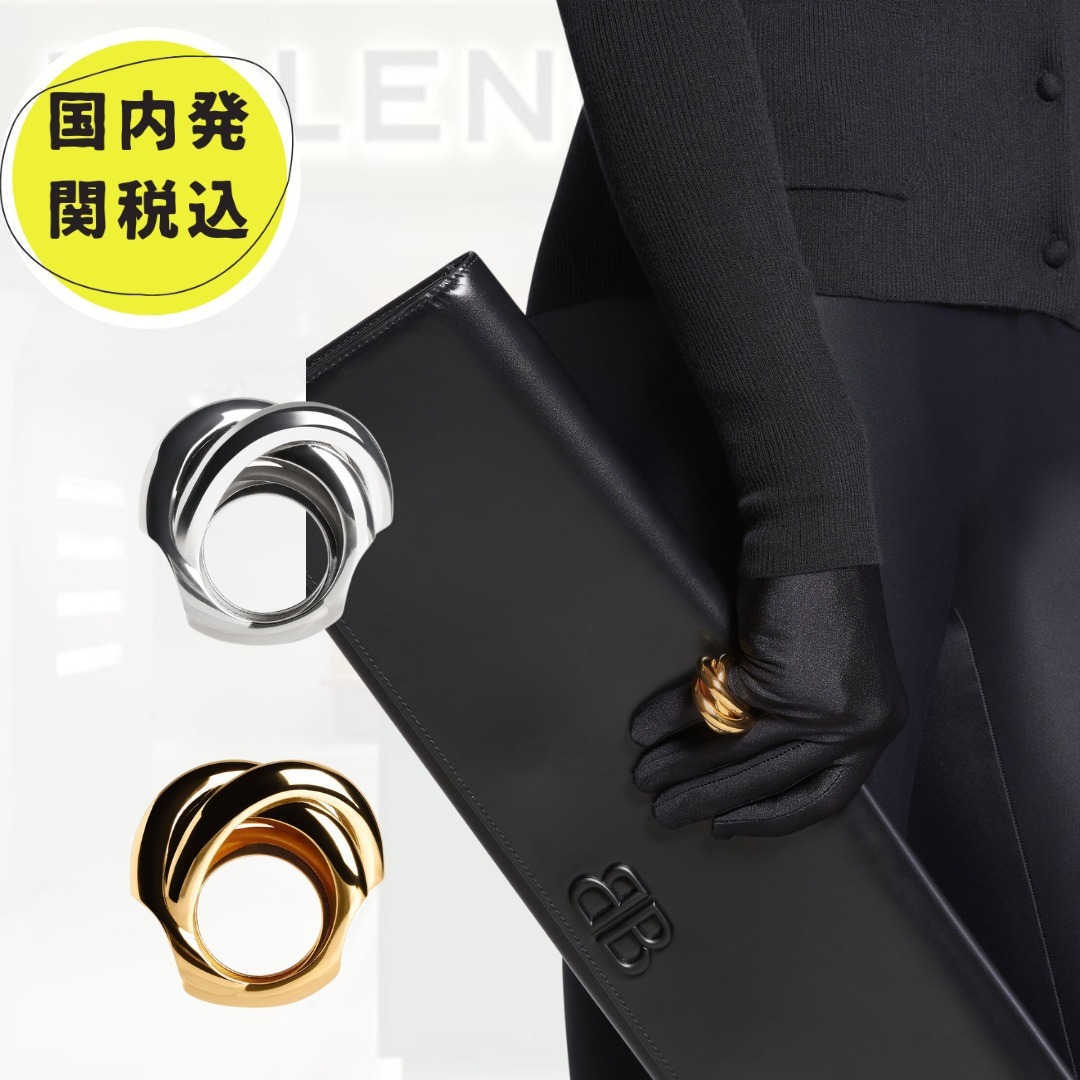 国内即発+ BALENCIAGA*SATURNE リング