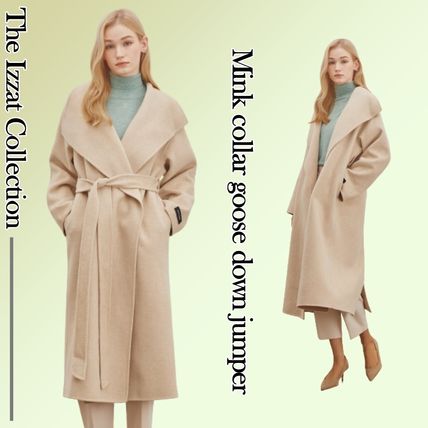 ◆THE IZZAT COLLECTION カシミヤラグランコート M THE IZZAT COLLECTION(ザアイザクコレクション) コート