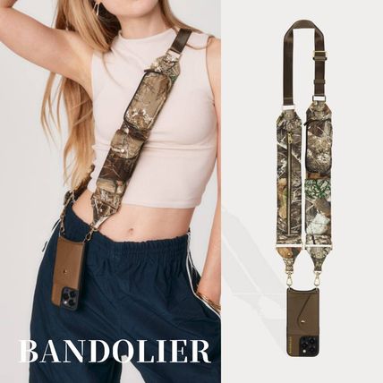 Bandolier Smart Phone Cases Camouflage Unisex Leather Logo iPhone 13 Pro