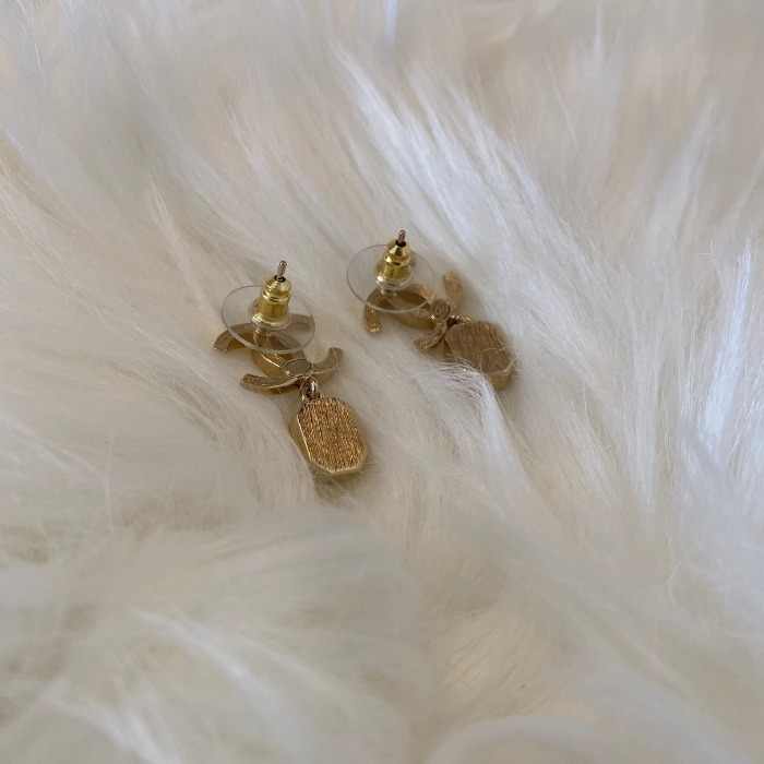 関税負担なし☆すぐ届く】CHANEL シャネル ピアス ゴールド