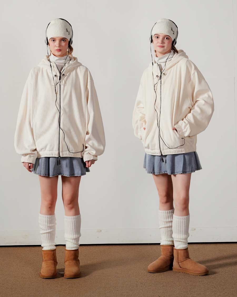 ★WV PROJECT★送料込み★Bubba Corduroy 2-way Zipup JJOT7691 WV PROJECT]☆BUBBA CORDUROY 2WAY ZIP UP (WV PROJECT/パーカー