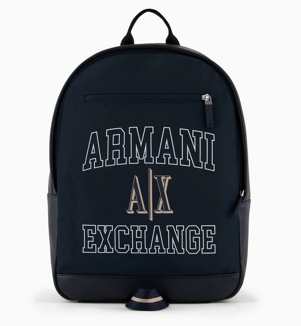 Armani Exchange ロゴ ダブルハンドル バックパック 関税送料込