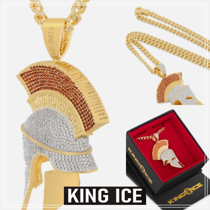 【King Ice】コリント式 ヘルメット ネックレス