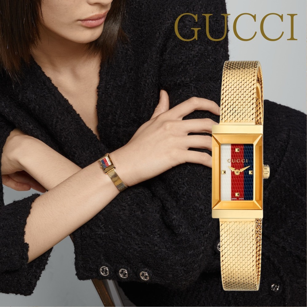 【GUCCI】〔G-フレーム〕ウォッチ