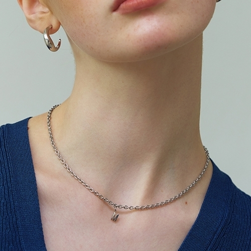 ネックレス・ペンダント LOVE ME MONSTER Surgical Mini Initial Necklace L203MNK190 ☆LOVE ME MONSTER☆Mini Initial Necklace (LOVE ME MONSTER
