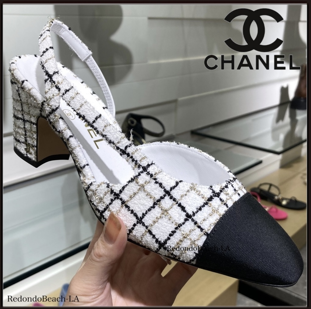 【高級感溢れる足元を演出】CHANEL★SLINGBACKS★数量限定