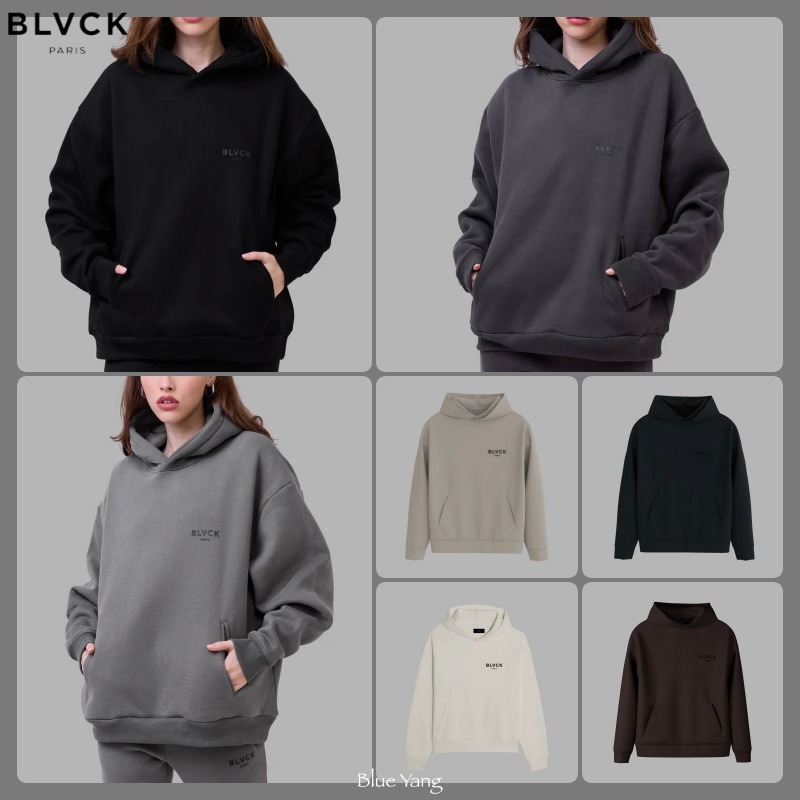 【 BLVCK PARIS 】 SHADES ロゴ パーカー