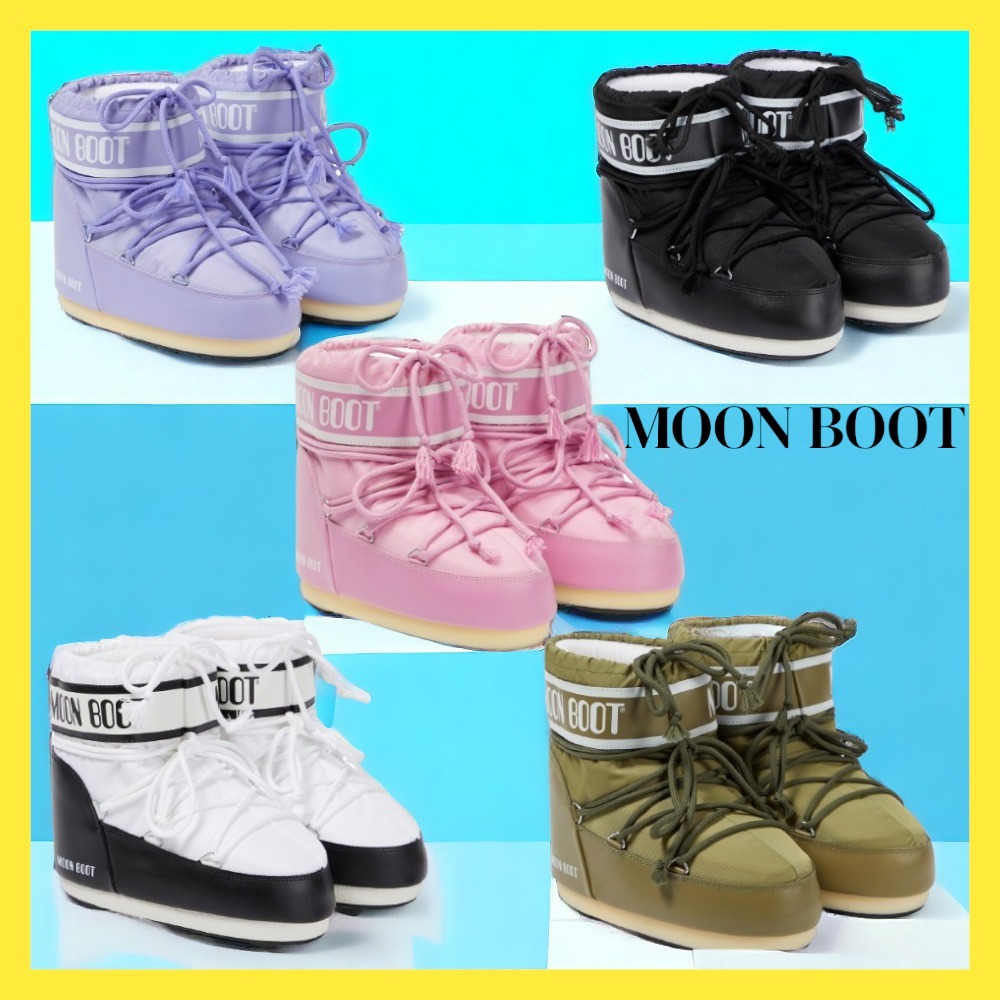 MOON BOOT☆関税込み☆アイコンロースノーブーツ