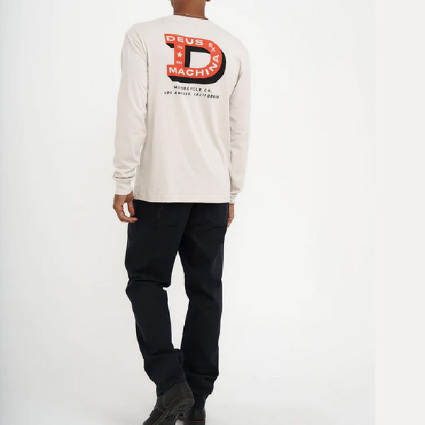 Deus Ex Machina☆BIGDEE LS TEE バックプリント 長袖 Tシャツ