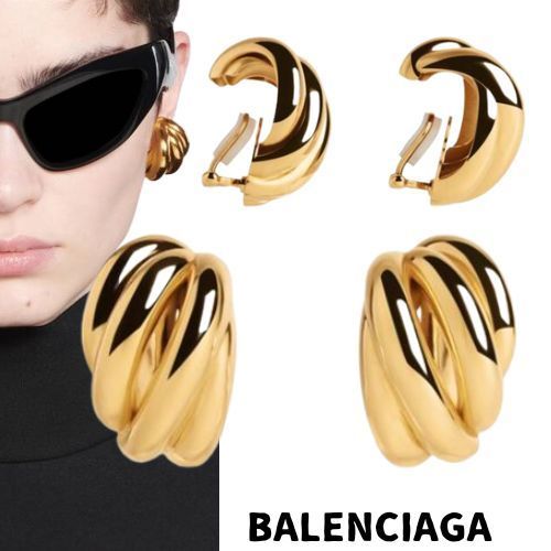 【BALENCIAGA】サトゥルヌ イヤリング レディース ゴールド