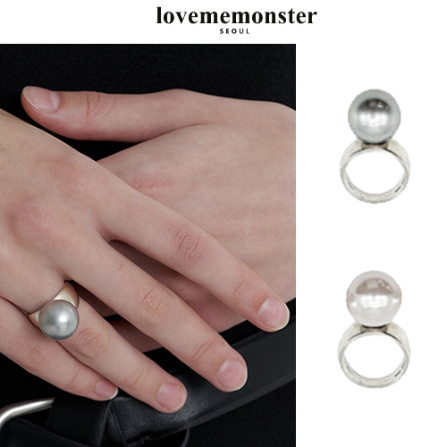 ★人氣★LOVE ME MONSTER★Essential Big Pearl Ring