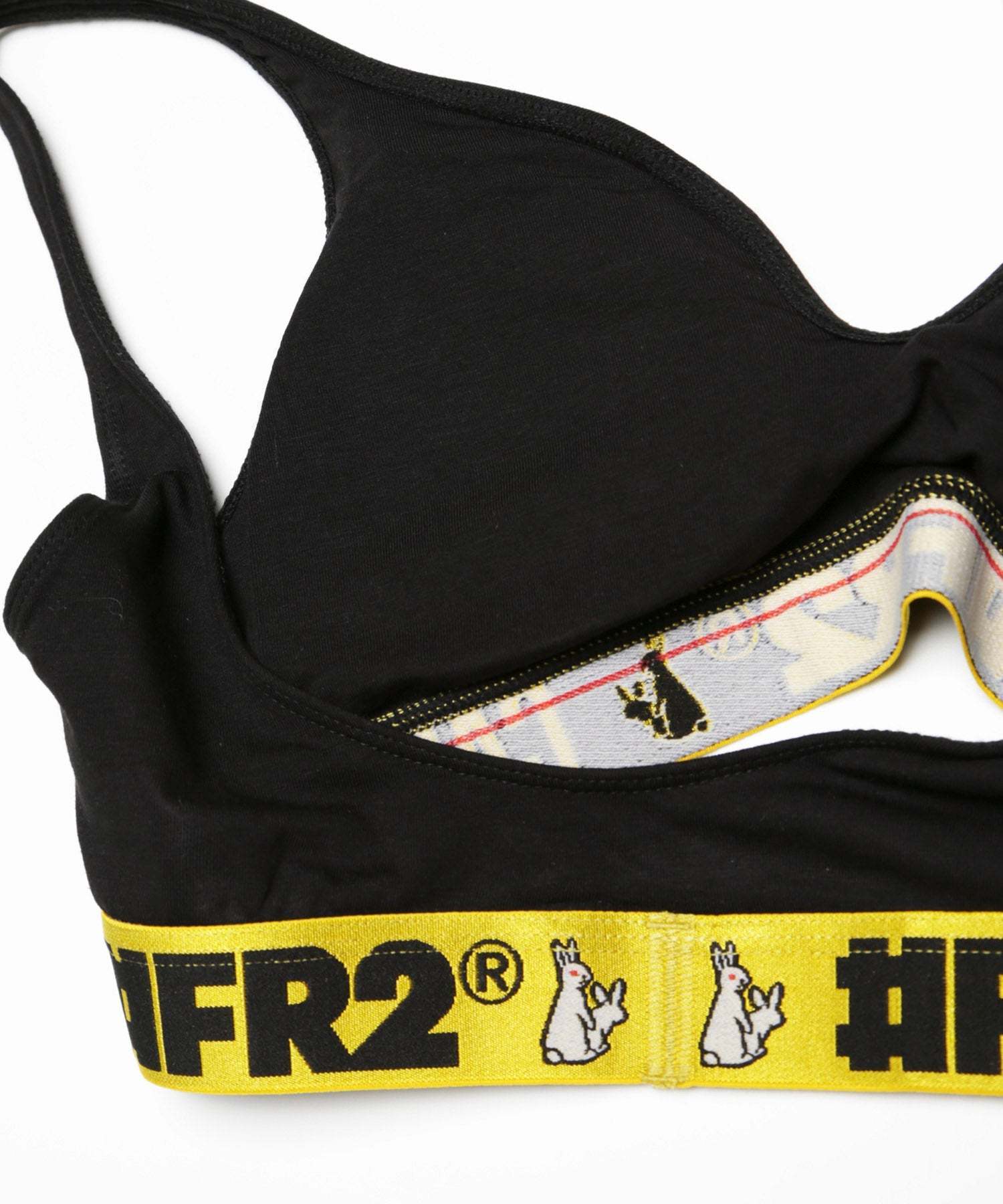 FR2】Back Open Bra ＆ Logo Thong Set / アンダーウェア