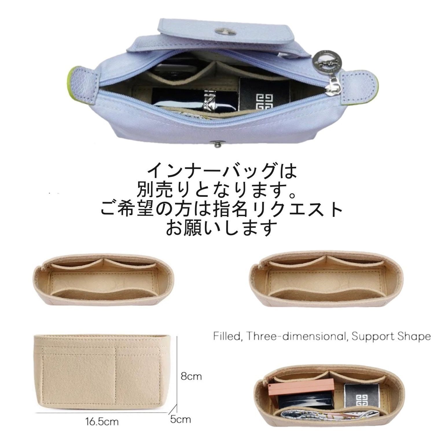2024 最新作*LONGCHAMP LePliage Green♡ハンドル付 ポーチ 2024 最新作*LONGCHAMP LePliage Green♡ハンドル付 ポーチ