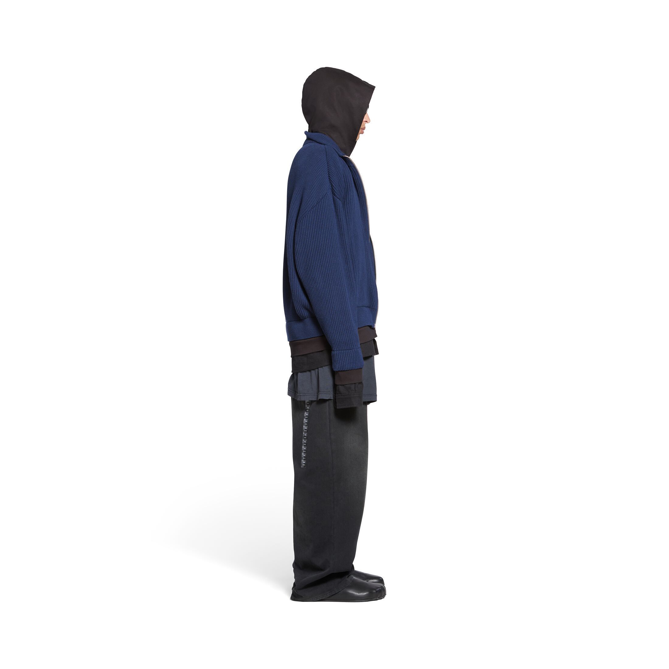【BALENCIAGA】ユニティ スポーツアイコン ジップアップパーカー BALENCIAGA】Unityスポーツアイコンジップアップパーカー