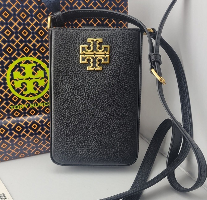 Tory Burch ロゴ レザー 携帯 スマホ クロスボディ 関税送料込