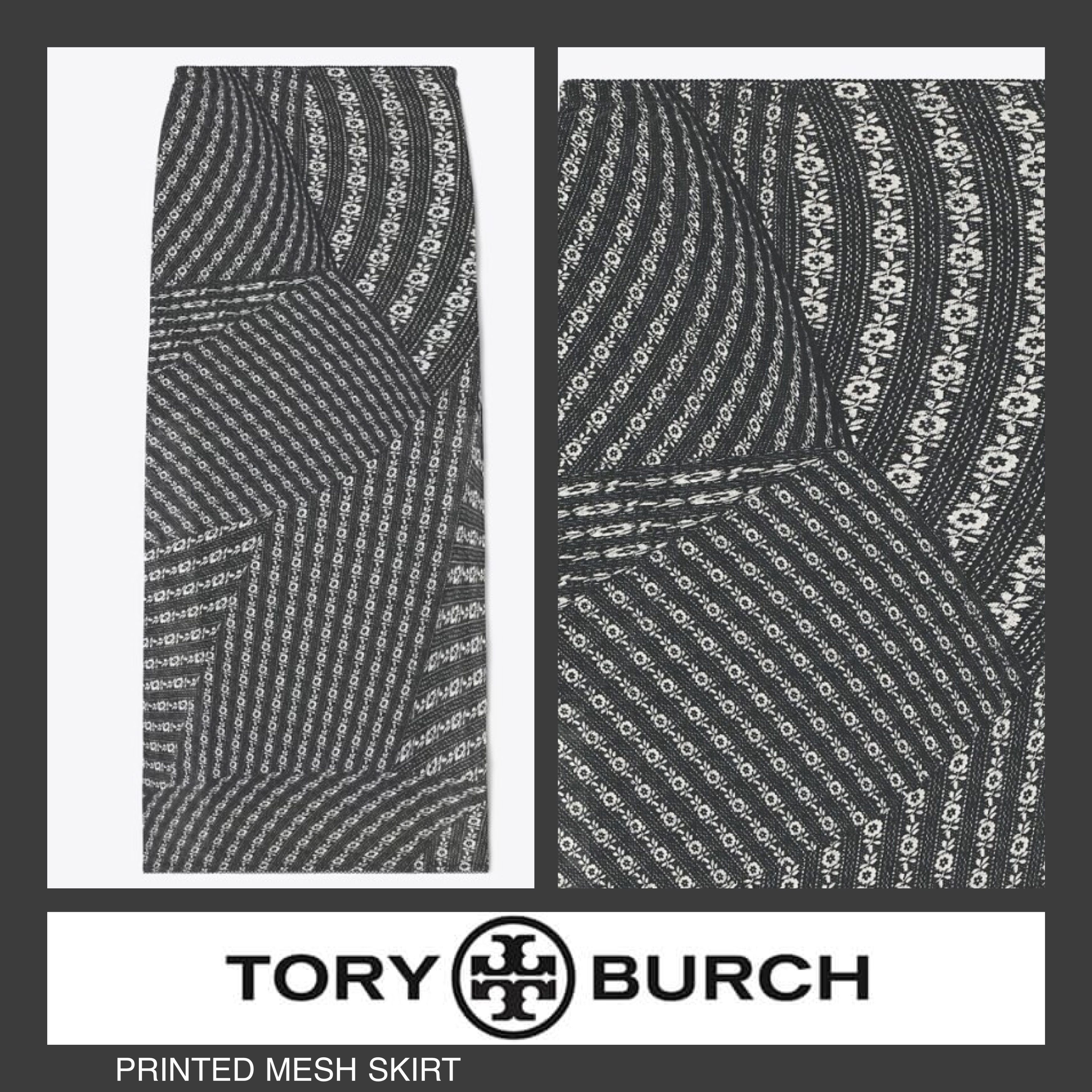 メッシュスカート★Tory Burch★PRINTED MESH SKIRT