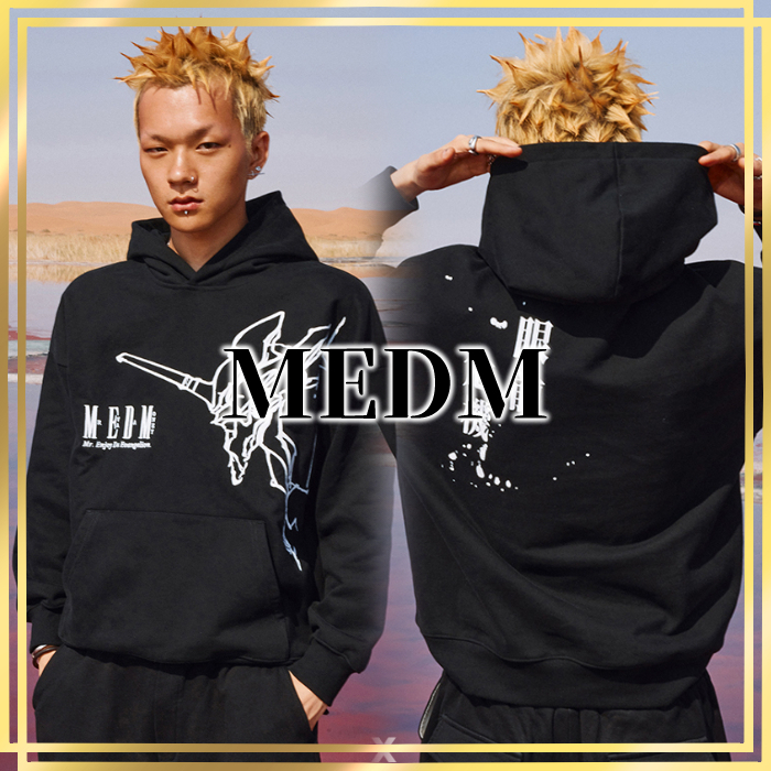 日本未入荷/88rising愛用☆MEDM☆エヴァ コラボ パーカー☆